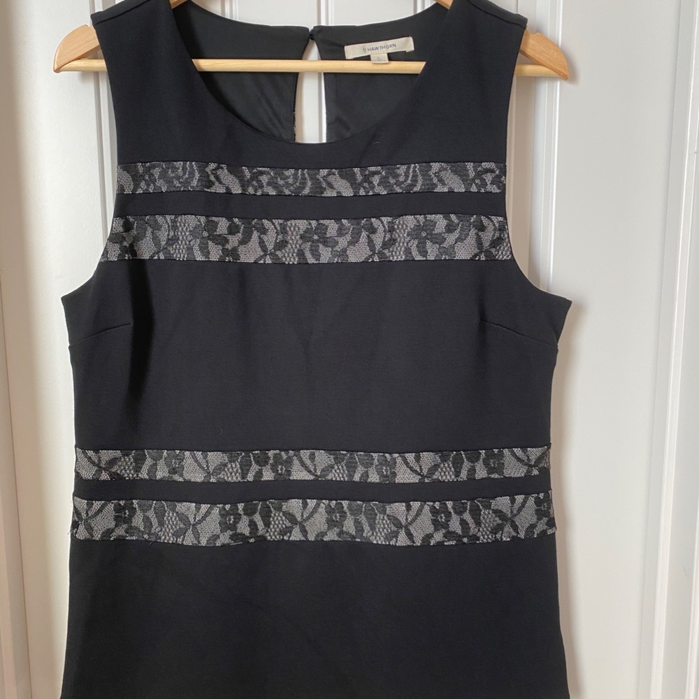 Black Dress Tank Top